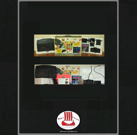 Turbografx-16 Complete System with Holiday Box and all Promo Material, courtesy of wave1collectibles dot com
