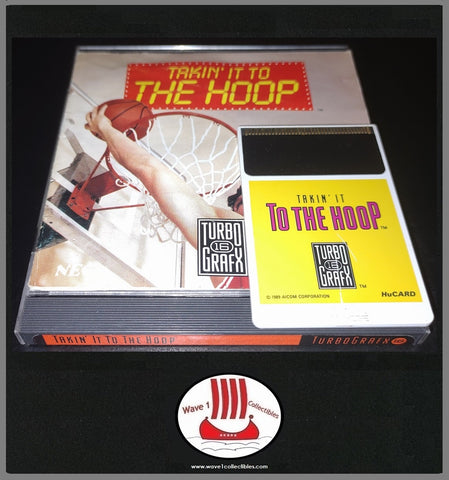 Takin' It To The Hoop Turbografx-16 www.wave1collectibles.com