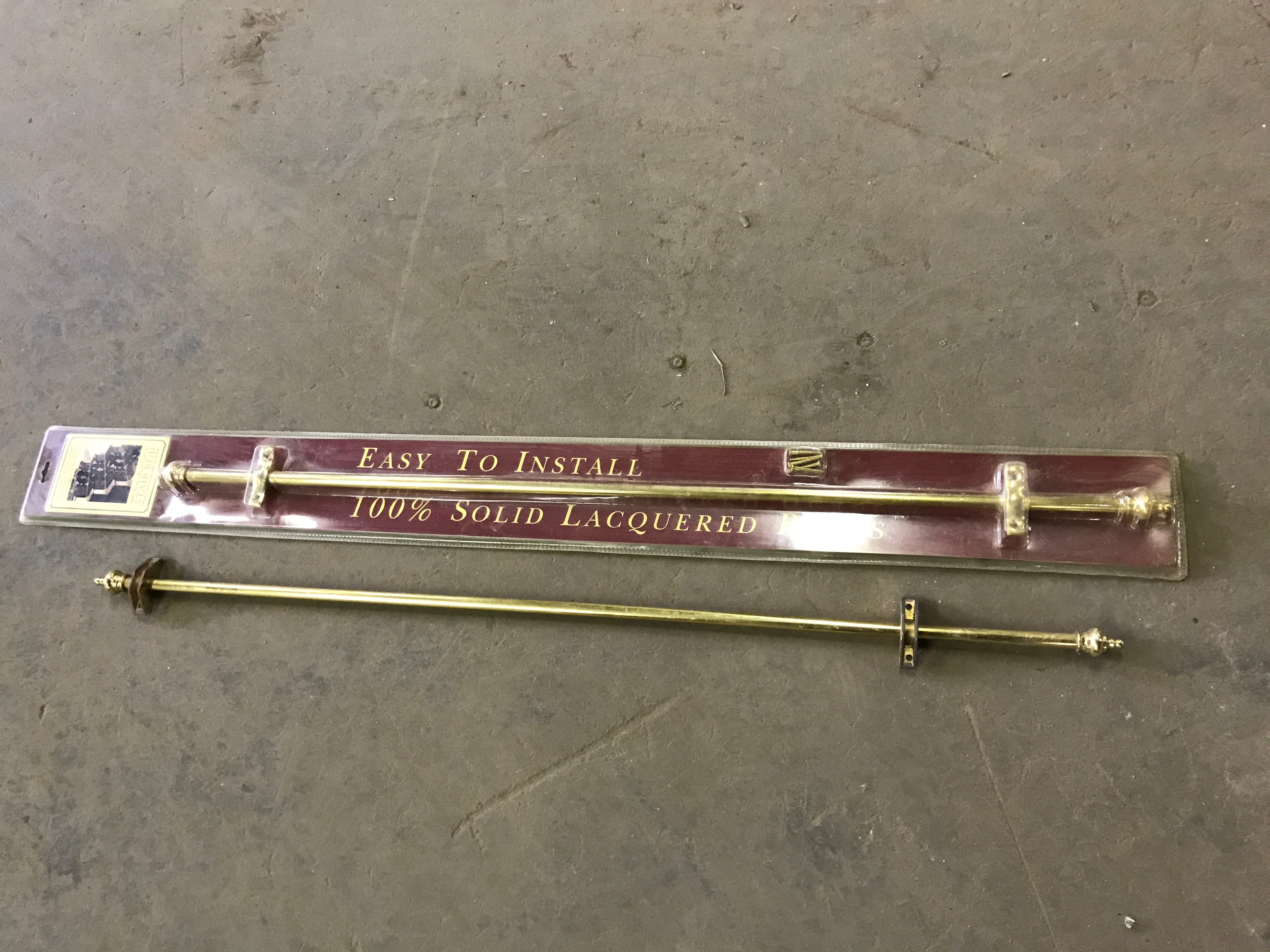 Lot of Brass Stair Rods 12 count - Rebuilders Xchange