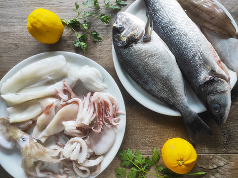 Pesce per grigliata crudo