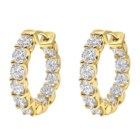 Lab Grown Diamond Hoops | Blackwell Jewellers