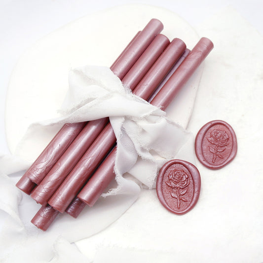 Rose Gold Pink Sealing Wax Stick