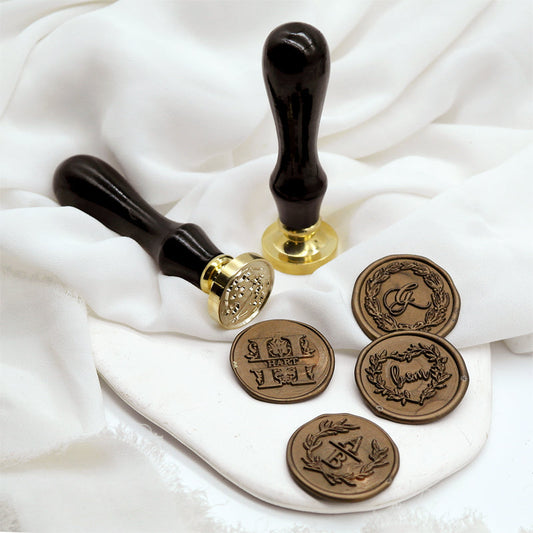 PH PandaHall Moon Phase Wax Stamp Star Moon Branch Celestial Goddess  Sealing Wax Stamp 30mm Moon Phase Brass Head Sealing Stamp for Envelope  Sealer