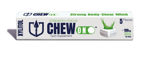 Single pack of ChewOn Cognitive Gum.
