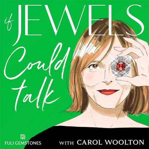 Pippa Small talks in Carol Woolton's podcast IfJewelsCouldTalk
