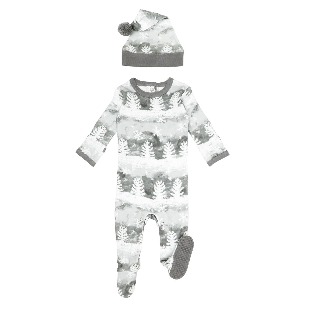 Winter Wonderland Organic Cotton Baby Pajama Set - Hatley CA