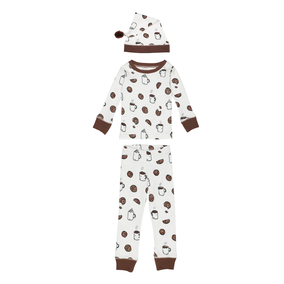 Men's Organic Holiday Jogger & Cap Set in Waiting For Santa – L'ovedbaby