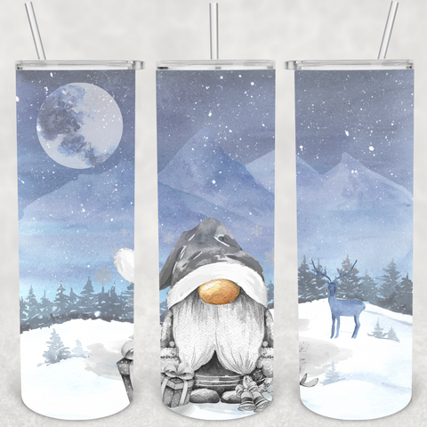 CHRISTMAS GNOME TUMBLER 44- Includes One 20oz Metal Insulated Tumbler, –  PALMETTO RESIN ART LLC