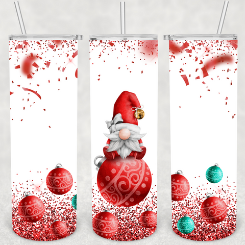 CHRISTMAS GNOME TUMBLER 56- Includes One 20oz Metal Insulated Tumbler, –  PALMETTO RESIN ART LLC