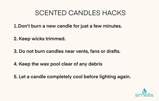 Scented candle hacks