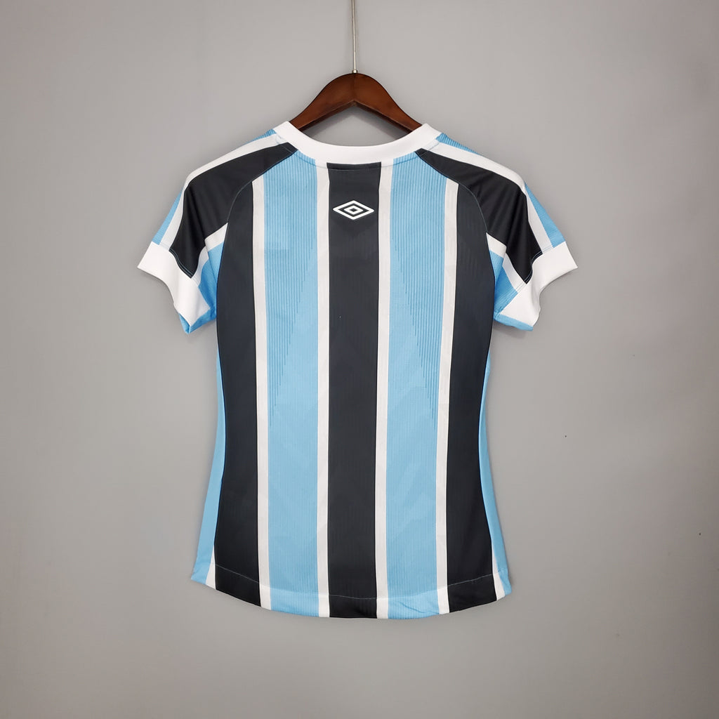 camiseta gremio feminina tricolor