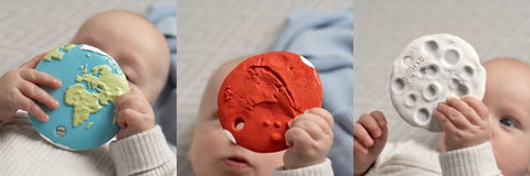 Earth, Moon and Mars Biscuits by Thumble Baby Care