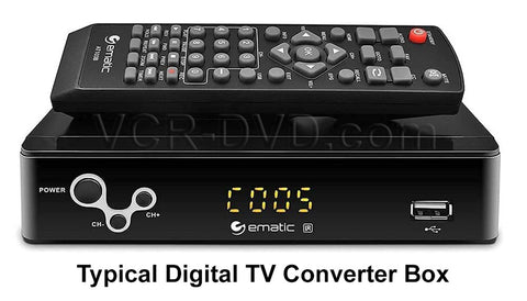 Typical Digital TV Converter Box