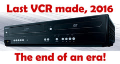 Last VCR-DVD Combo ever produced