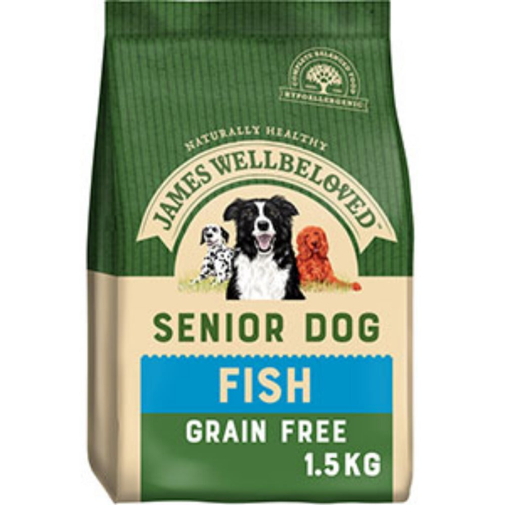 James Wellbeloved Canine Maintenance Kibble Adult Ocean White Fish And V