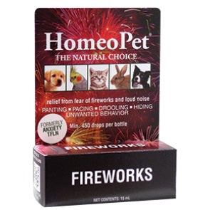 Homeopet Fireworks (formerly Anxiety TFLN) 15ml