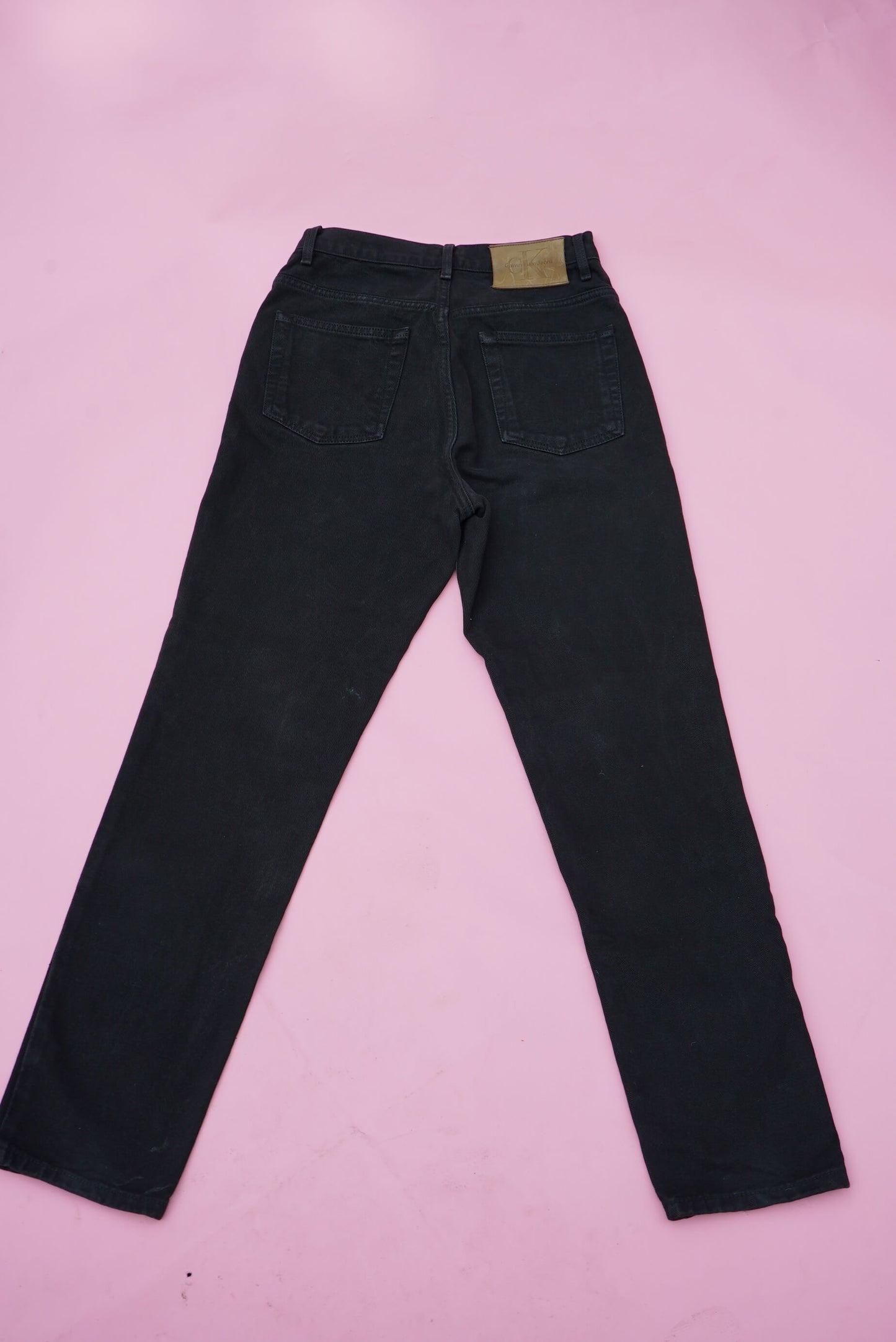 Black Vintage Calvin Klein High Waisted Jeans Size S-M – Idee Vintage