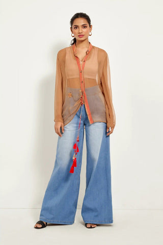 Desert Sand Sheer Shirt