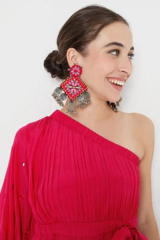 Gulabi Paisa Earrings