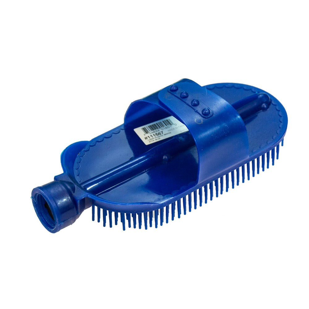 Intrepid International CZ197NY Magic Plastic Bristle Horse Brush, Navy  