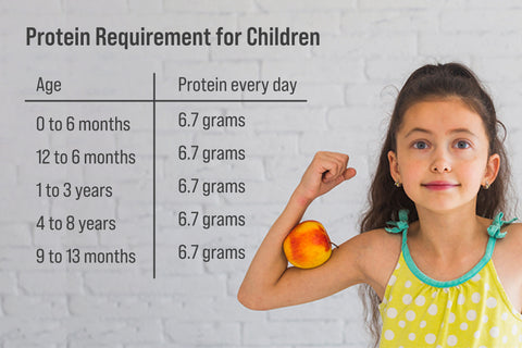 protein requirements for children