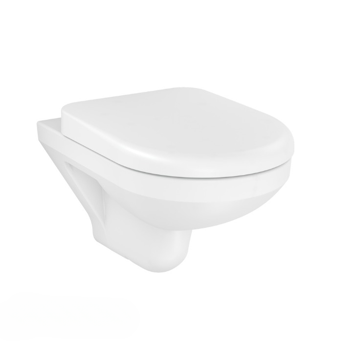 Span Square Wall Hung Toilet Bowl Without Toilet Seat Cover In White Kohler Online Store 6576