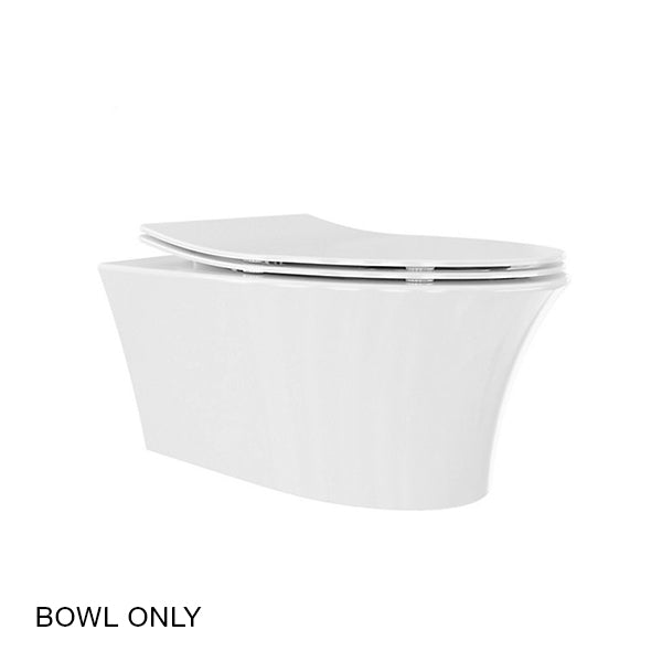 Veil Rimless Wall Hung Toilet Bowl Without Toilet Seat Cover In White Kohler Online Store 3937