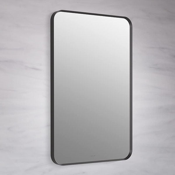 Kohler Essential Rectangular Mirror In Matte Black Finish – Kohler ...