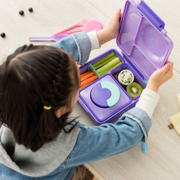 Lunchbox z przegródkami dla dziecka Omie Omiebox