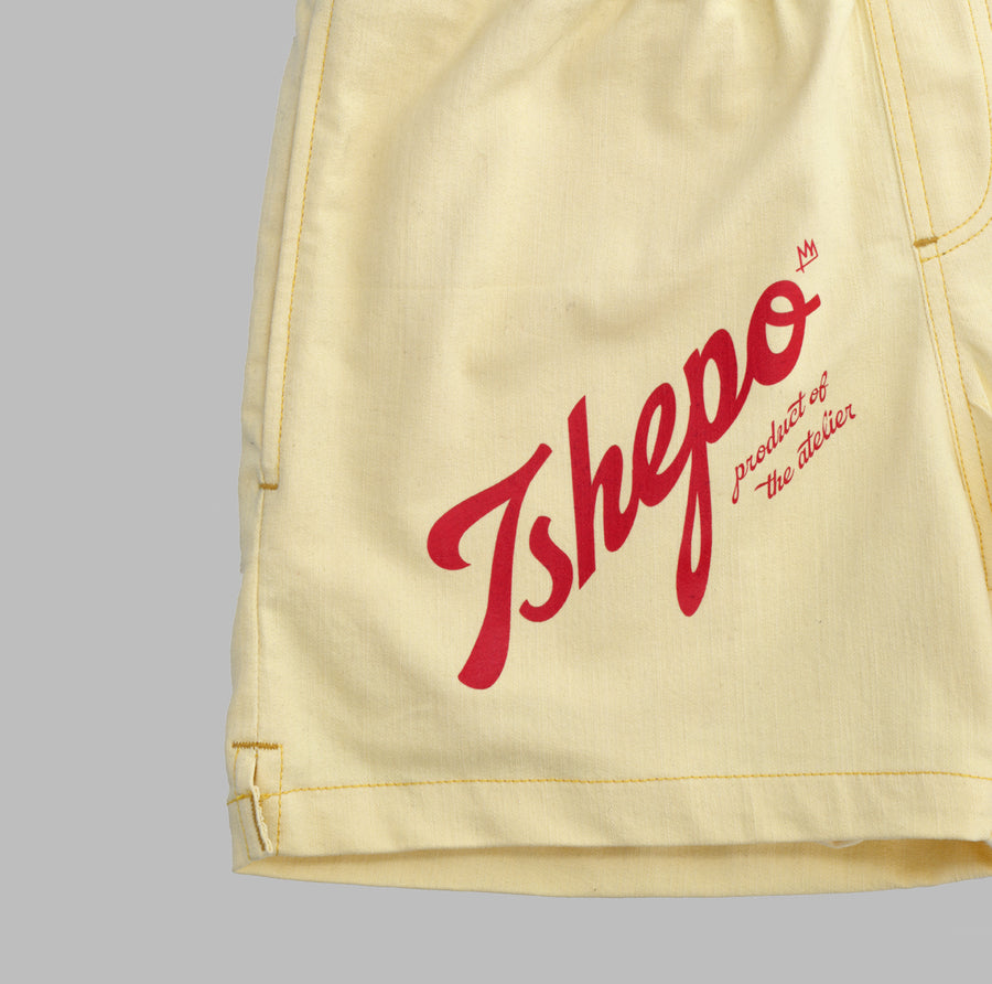 TSHEPO Yellow Shorts