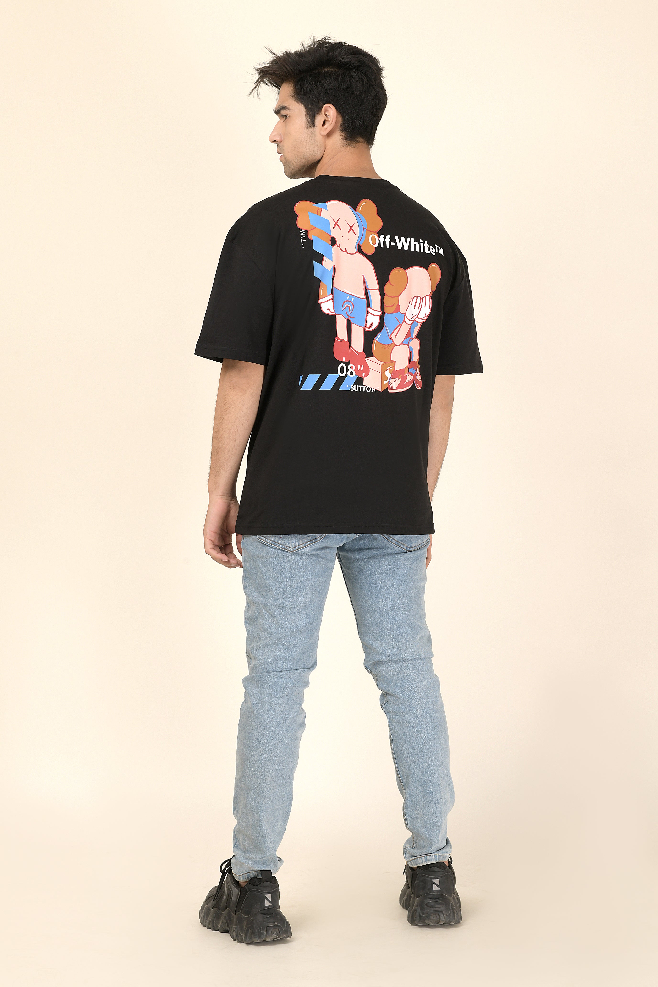 off white kaws t shirt