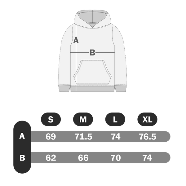 Basic oversized hoodie – Debeyond