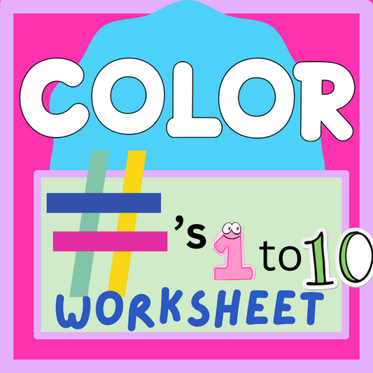 Color by Number Disney Princesses - Printable Number Coloring Worksheets