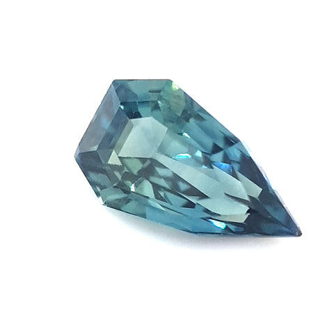 Teal blue Australian sapphire