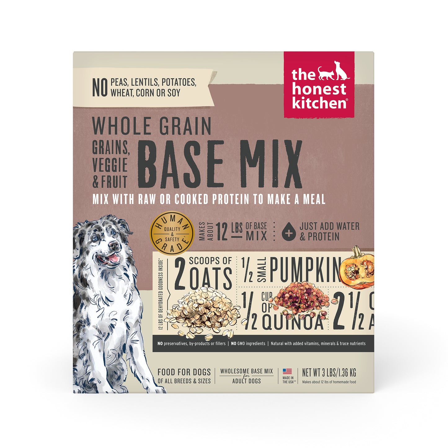 Hot Barely Legal Gangbang - 7LB Whole Grain Veggie & Fruit Base Mix â€“ The Honest Kitchen