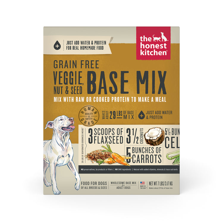 The Honest Kitchen Grain-Free Fruit & Veggie Base Mix Dehydrated