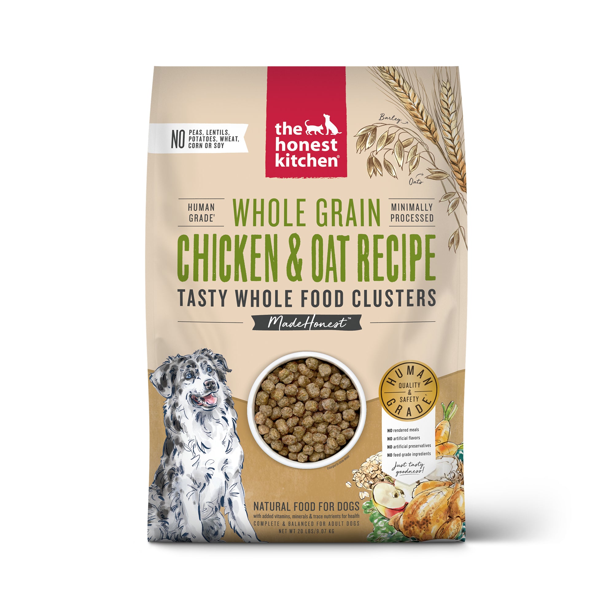 Whole Grain Chicken Clusters - The Honest Kitchen product image