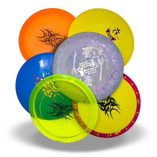 Hero Disc Golf Mystery BLEM BoxJapan Open Disc Golf, 1 Putter 2 Mid