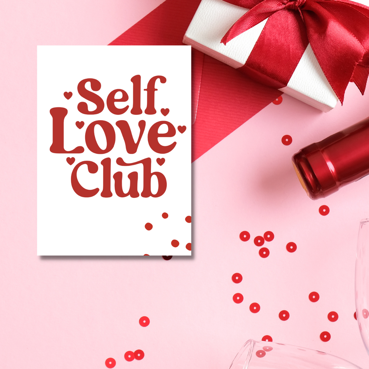 Self Love Club Valentine's Day Card