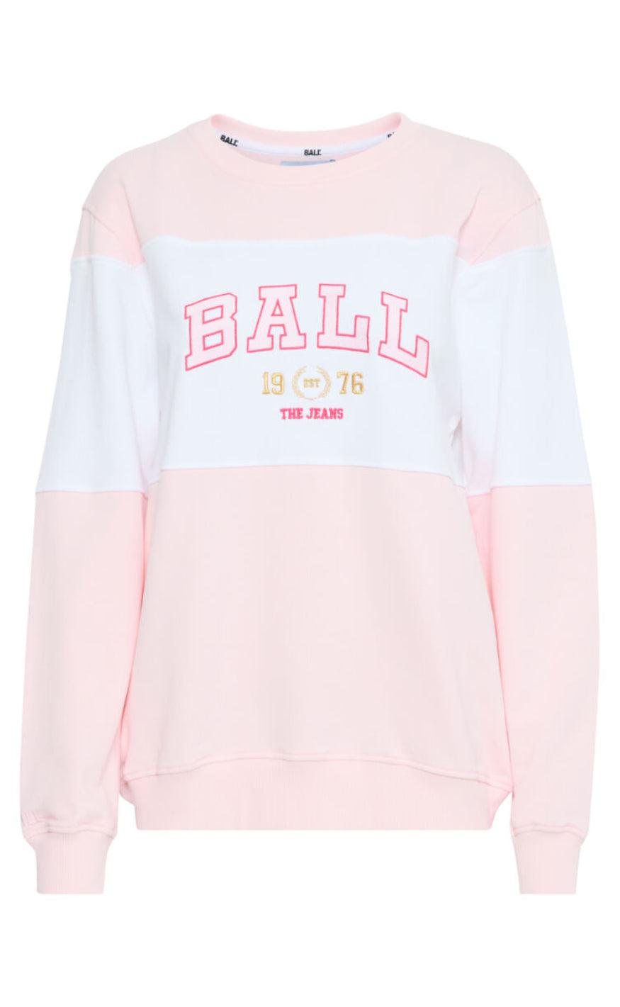 Se BALL Original Sweatshirt - J. Montana - Milkshake hos Fashionbystrand