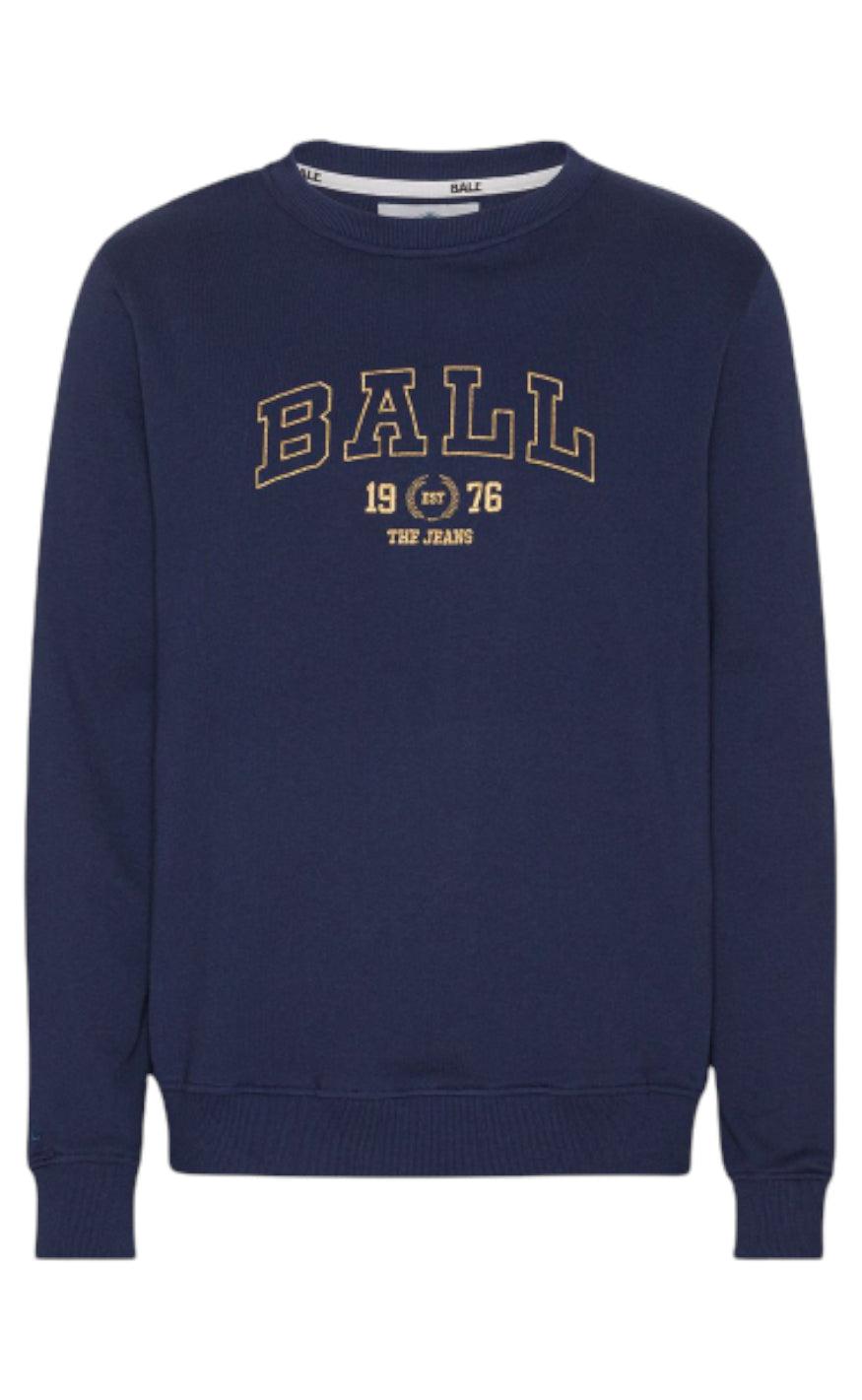 Se BALL Original Sweatshirt - L. Taylor - Ocean hos Fashionbystrand