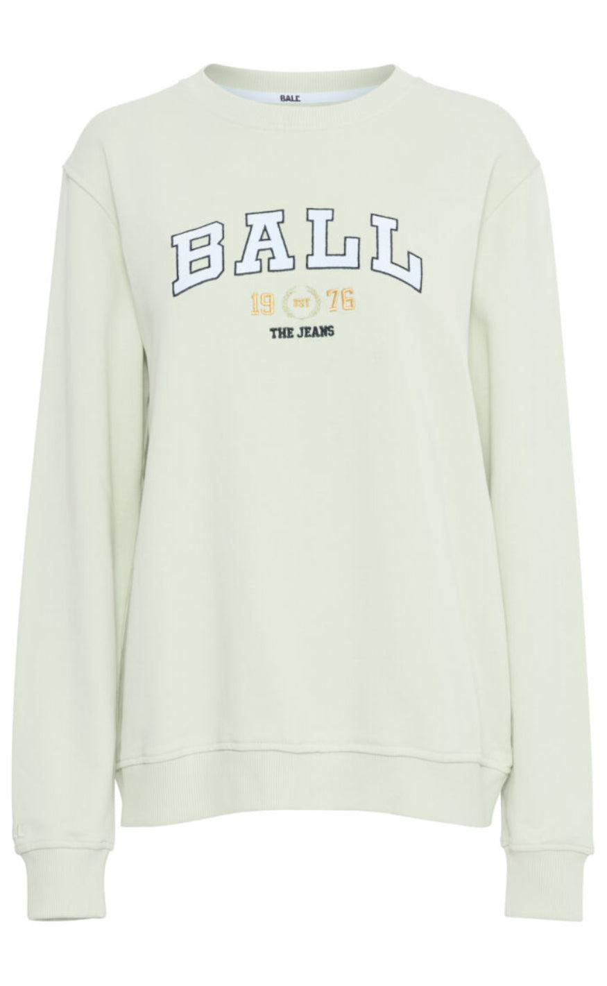 Se BALL Original Sweatshirt - L. Taylor - Pastel Green hos Fashionbystrand