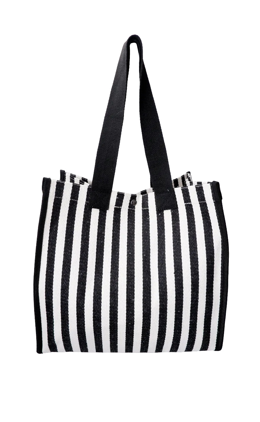 Se Black Colour Taske - Piper - Black Stripe hos Fashionbystrand