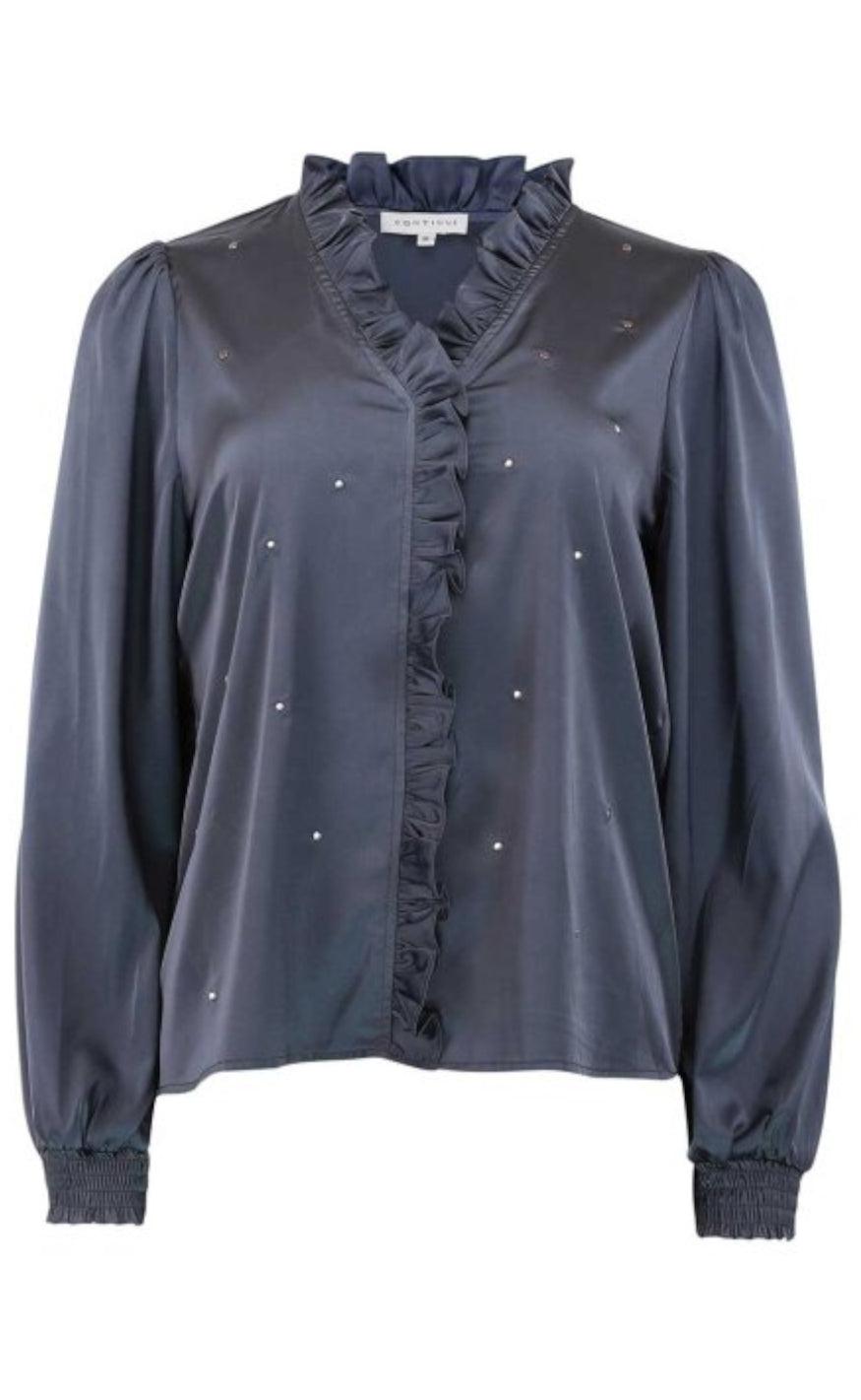 Billede af Continue Bluse - Darling - Grey