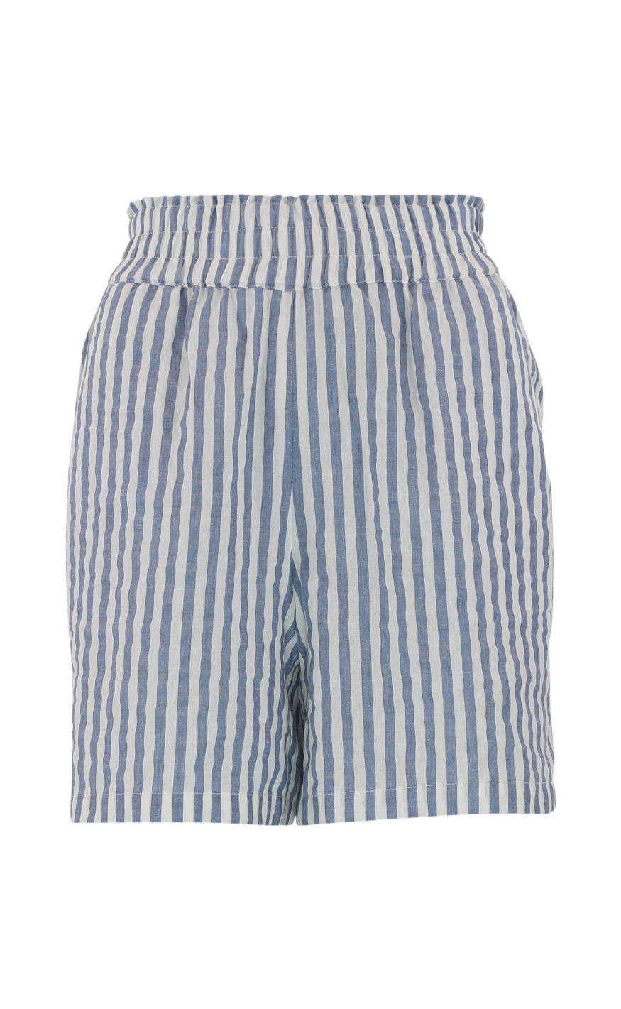 #2 - Continue Shorts - Evy Stripe- Blue Stripe