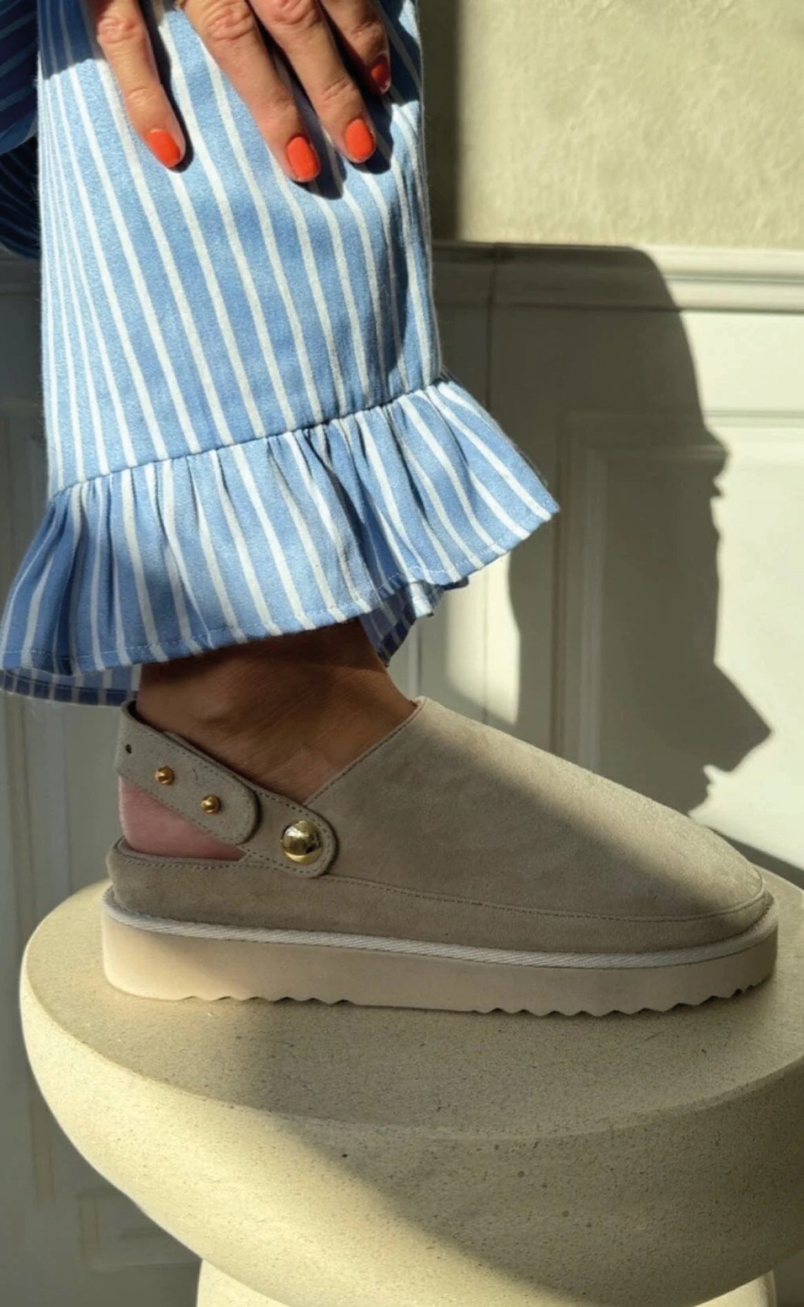 Billede af Copenhagen Shoes Loafers - Love And Dance - Biscuit hos Fashionbystrand