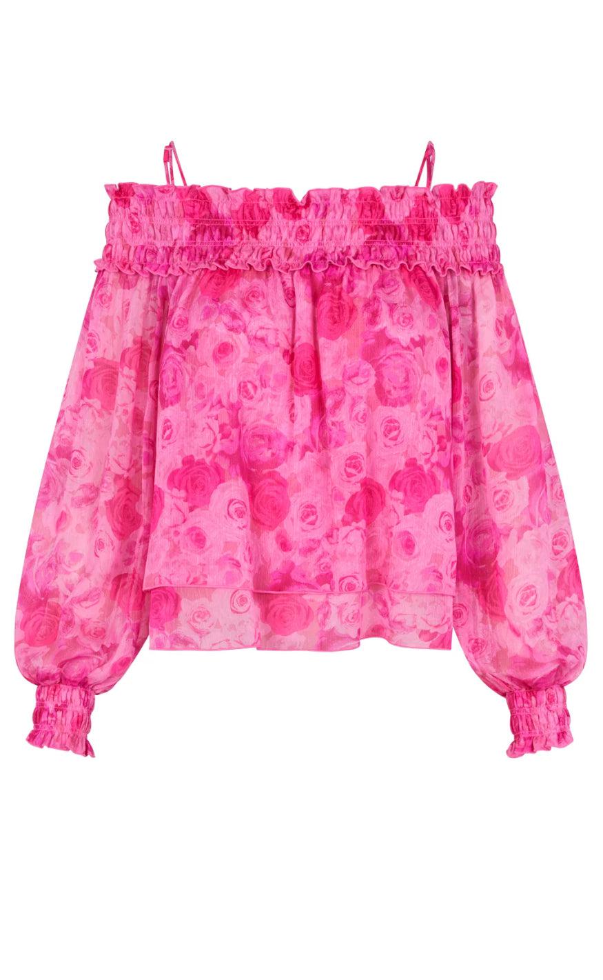 Billede af Cras Bluse - Sierra - Pink Rosegarden