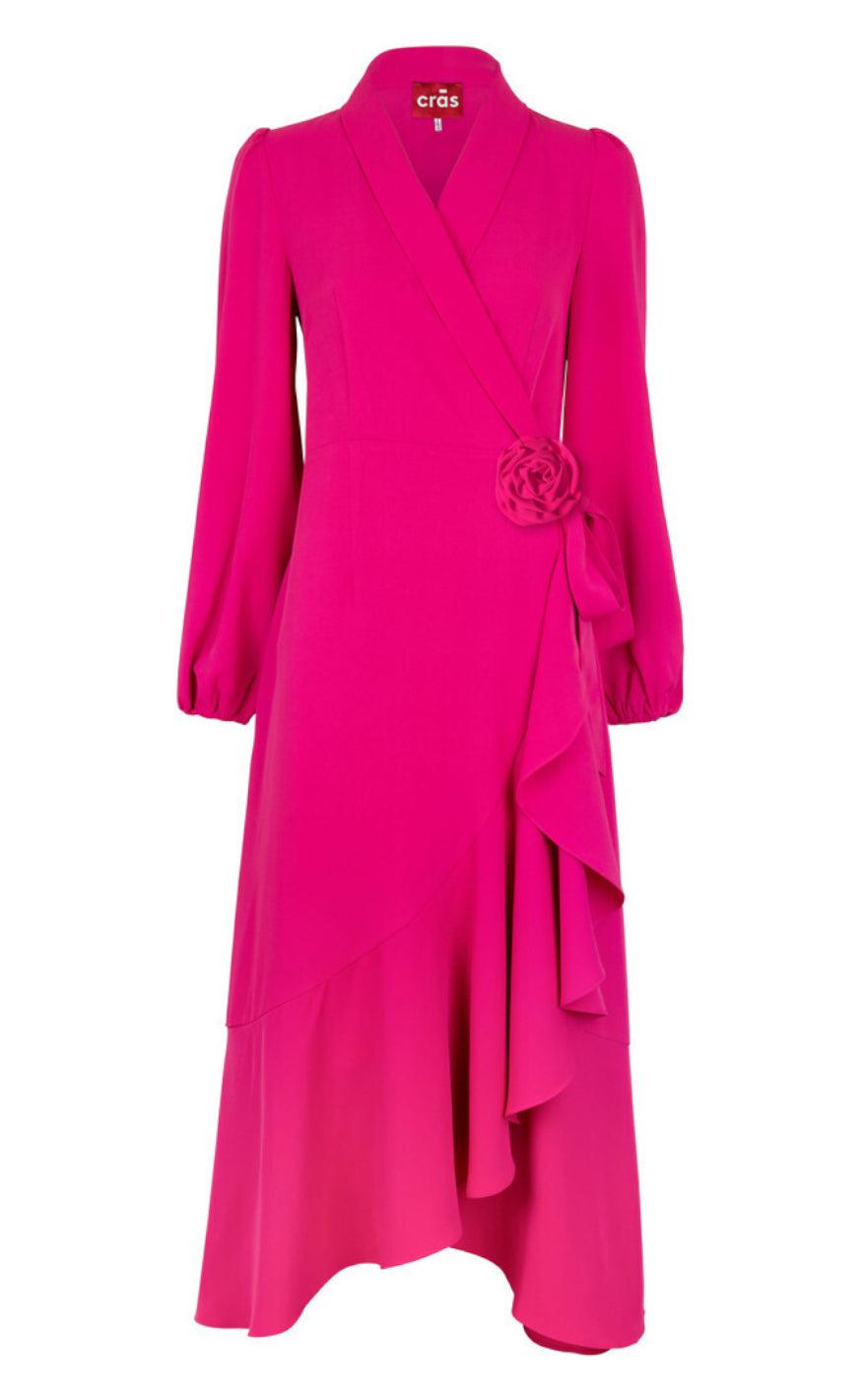 Se Cras Kjole - Lotus - Fuchsia Pink hos Fashionbystrand