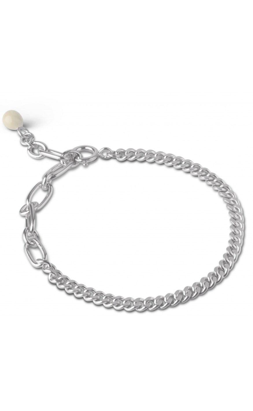 Se ENAMEL Copenhagen Armbånd - Adelia - Silver Colour hos Fashionbystrand