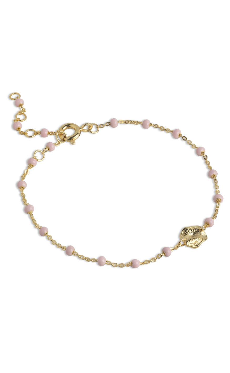 Billede af ENAMEL Copenhagen Armbånd - Lola Refined - Light Pink